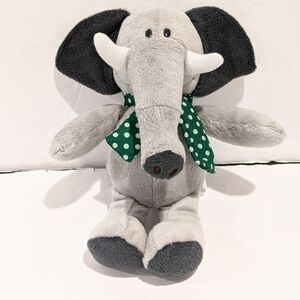 2/$20 Kinder Surprise grey elephant plush 9”